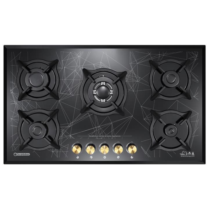 اجاق گاز صفحه ای درخشان مدل G625 Derakhshan G625 Glass Gas Hob